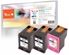 Peach Spar Pack Plus Druckköpfe kompatibel zu  HP No. 901XL, CC654AE*2, CC656AE